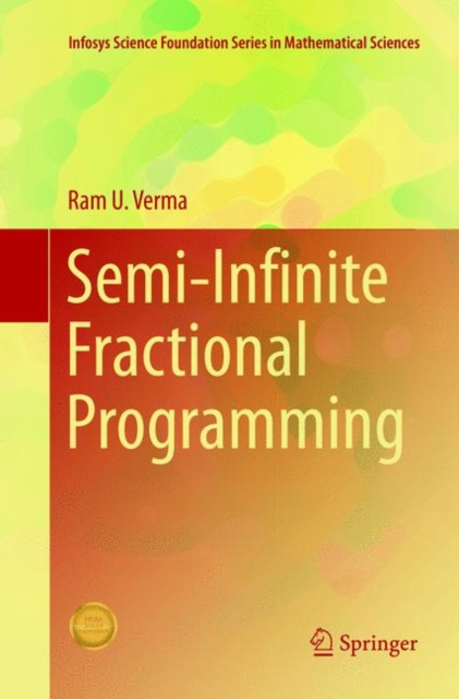 Semi-Infinite Fractional Programming, Paperback / softback Book
