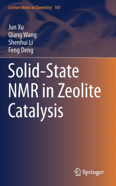 Solid-State NMR in Zeolite Catalysis, Hardback Book