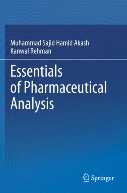 Essentials of Pharmaceutical Analysis, Paperback / softback Book