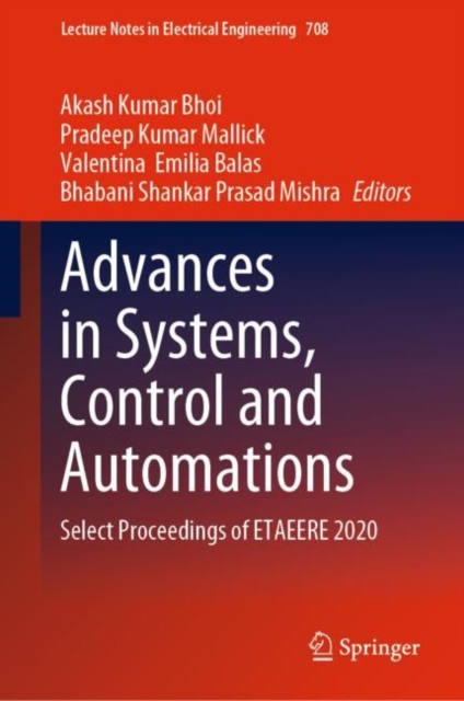 Advances in Systems, Control and Automations : Select Proceedings of ETAEERE 2020, EPUB eBook