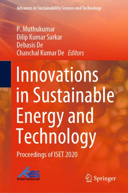 Innovations in Sustainable Energy and Technology : Proceedings of ISET 2020, EPUB eBook
