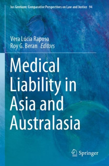 Medical Liability in Asia and Australasia, Paperback / softback Book