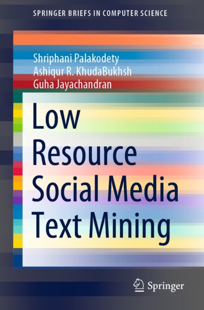 Low Resource Social Media Text Mining, EPUB eBook