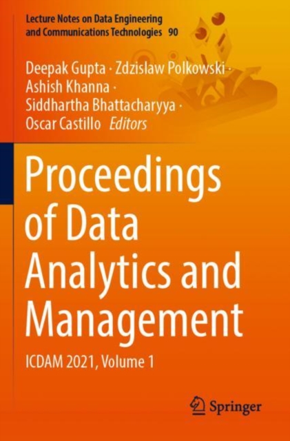 Proceedings of Data Analytics and Management : ICDAM 2021, Volume 1, Paperback / softback Book