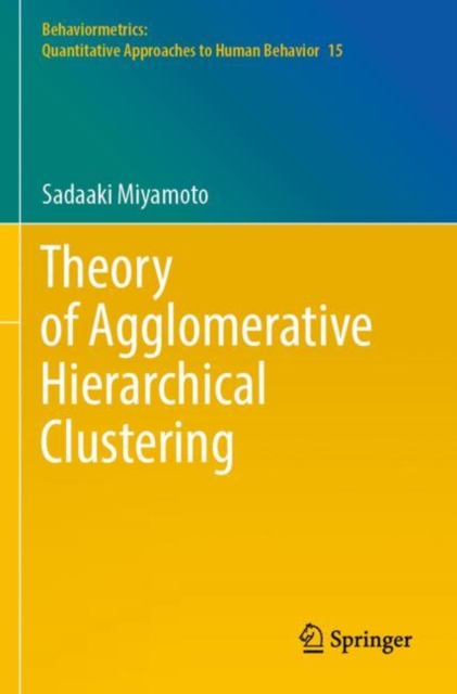 Theory of Agglomerative Hierarchical Clustering, Paperback / softback Book
