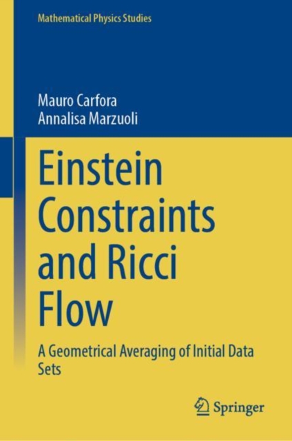 Einstein Constraints and Ricci Flow : A Geometrical Averaging of Initial Data Sets, Hardback Book