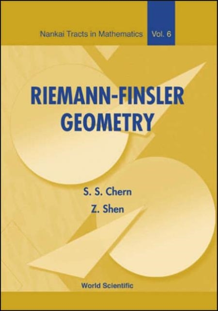 Riemann-finsler Geometry, Hardback Book
