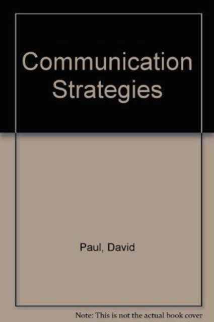 Communication Strategies, Audio cassette Book