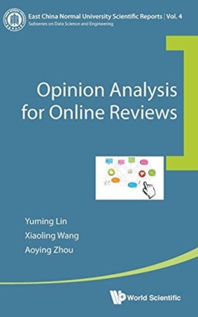 Opinion Analysis For Online Reviews, Hardback Book