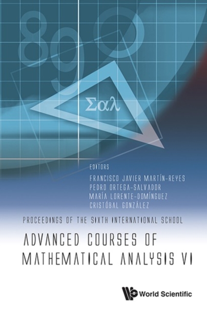 Advanced Courses Of Mathematical Analysis Vi - Proceedings Of The Sixth International School, EPUB eBook