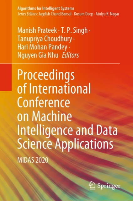 Proceedings of International Conference on Machine Intelligence and Data Science Applications : MIDAS 2020, EPUB eBook