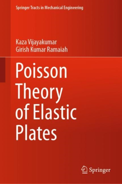 Poisson Theory of Elastic Plates, Hardback Book