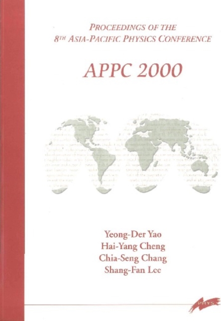 Appc 2000, Procs Of The 8th Asia-pacific Physics Conference, PDF eBook