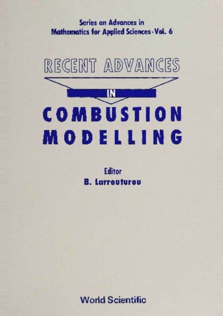 Recent Advances In Combustion Modelling, PDF eBook