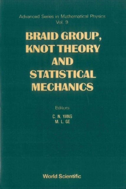 Braid Group, Knot Theory And Statistical Mechanics, PDF eBook
