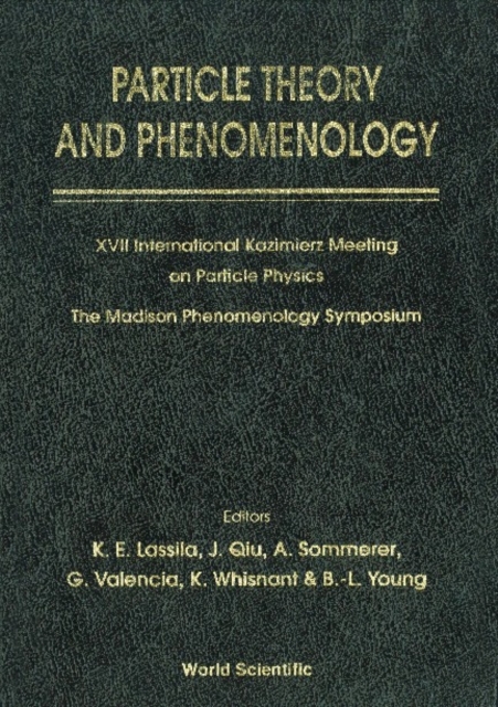 Particle Theory And Phenomenology - Proceedings Of Xvii International Kazimierz Meeting On Particle Physics And Of The Madison Phenomenology Symposium, PDF eBook