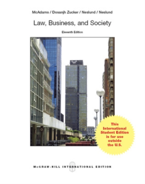 Law, Business and Society (Int'l Ed), Paperback / softback Book