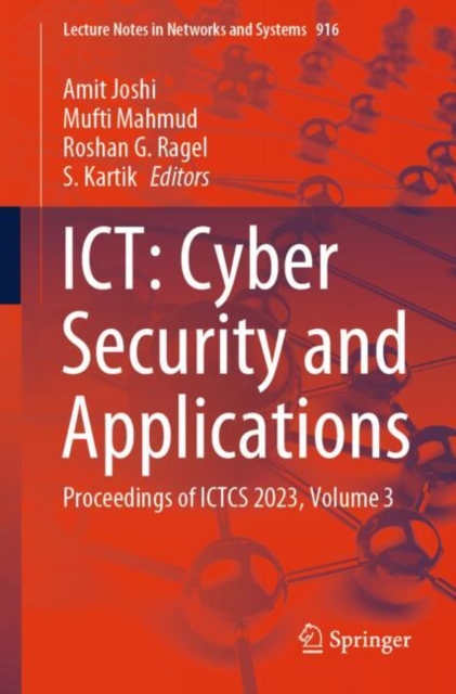 ICT: Cyber Security and Applications : Proceedings of ICTCS 2023, Volume 3, EPUB eBook