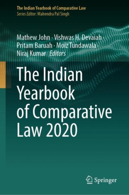 The Indian Yearbook of Comparative Law 2020, Hardback Book