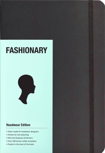 Fashionary Headwear Sketchbook A5, Novelty book Book