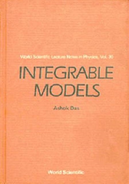 Integrable Models, Hardback Book
