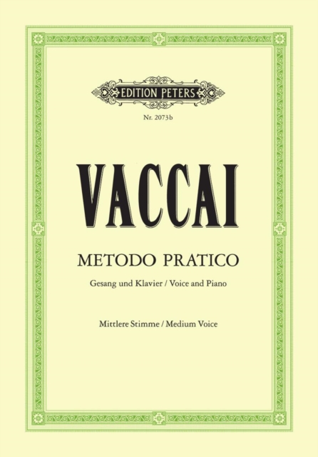PRACTICAL METHOD MEDIUM VOICE PIANO,  Book