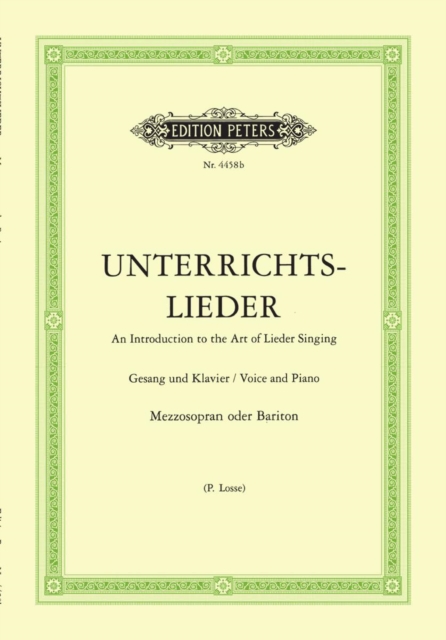ALBUM OF 60 LIEDER FROM BACH TO REGER, Paperback Book