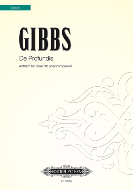 DE PROFUNDIS MIXED VOICE CHOIR, Paperback Book