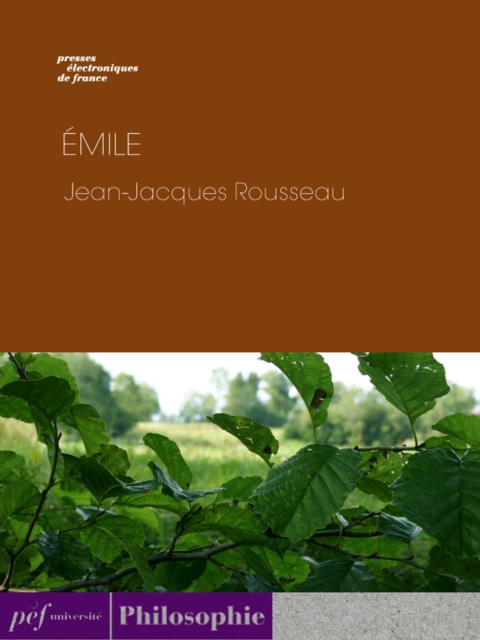 Emile ou De l'education, EPUB eBook