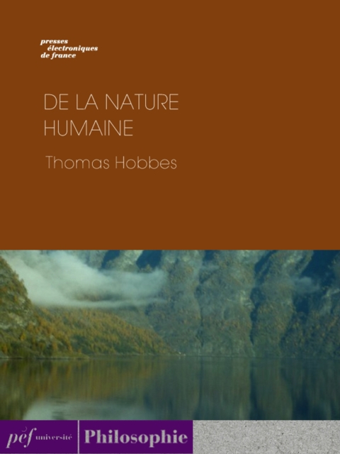 De la nature humaine, EPUB eBook