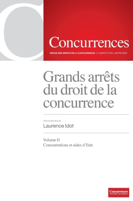 Grands Arr ts Du Droit de la Concurrence Vol. II, Paperback / softback Book