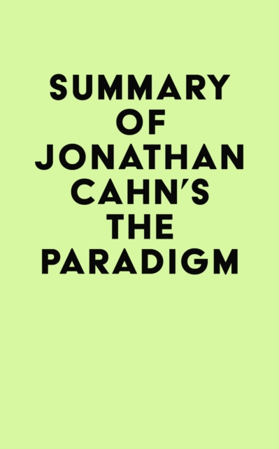 Summary of Jonathan Cahn's The Paradigm, EPUB eBook