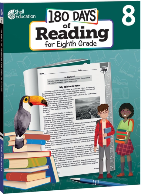 180 Days of Reading for Eighth Grade : Practice, Assess, Diagnose, PDF eBook