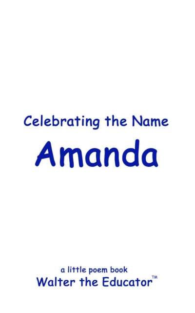 Celebrating the Name Amanda, EPUB eBook