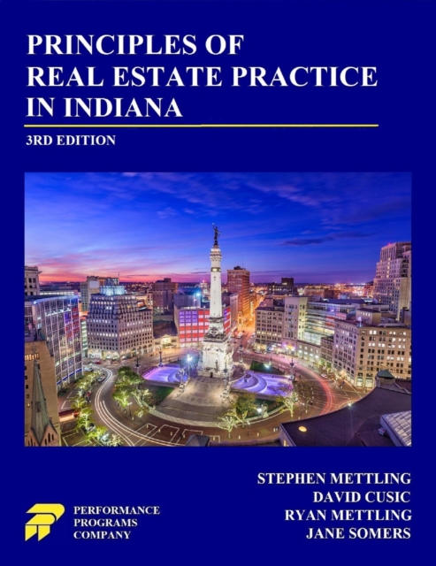 Principles of Real Estate Practice in Indiana : 3rd Edition, EPUB eBook